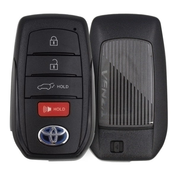 2021-2024 Toyota Venza / 4-Button Smart Key / PN: 8990H-48050 / HYQ14FBX (Black Logo) 8A CHIP / OEM NEW 2021-2024 Toyota Venza / 4-Button Smart Key / PN: 8990H-48050 / HYQ14FBX (Black Logo) 8A CHIP / OEM NEW